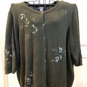 CJ Banks cardigan sweater